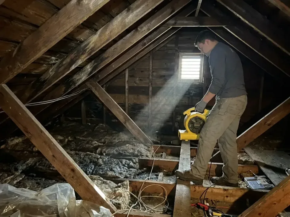 attic-water-damage-drying-proc-007 — frequently asked questions, Emergency Water Extraction & 24/7 Flood Response in Willowb…